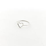 Open Heart Ring | Silver - MTT Collective