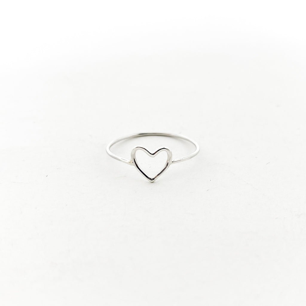 Open Heart Ring | Silver - MTT Collective
