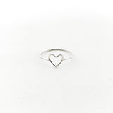 Open Heart Ring | Silver - MTT Collective