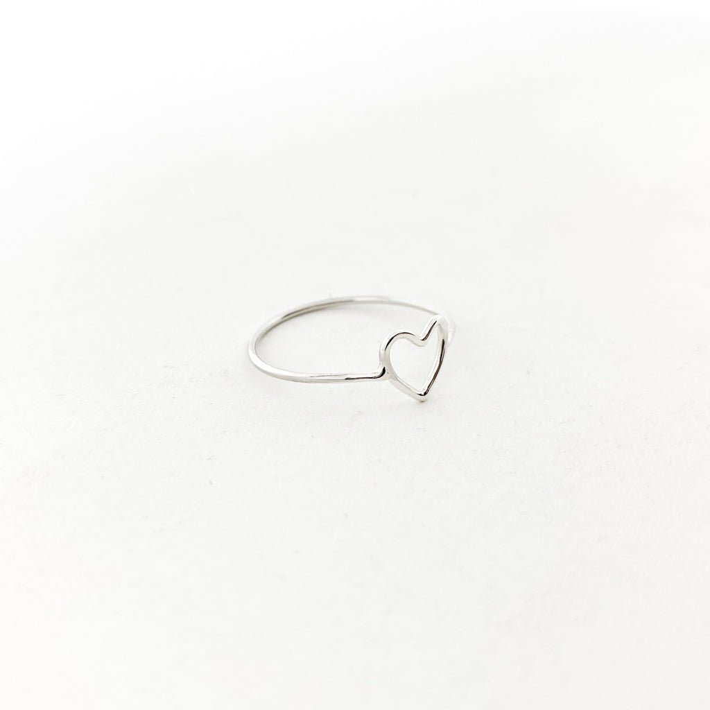 Open Heart Ring | Silver - MTT Collective