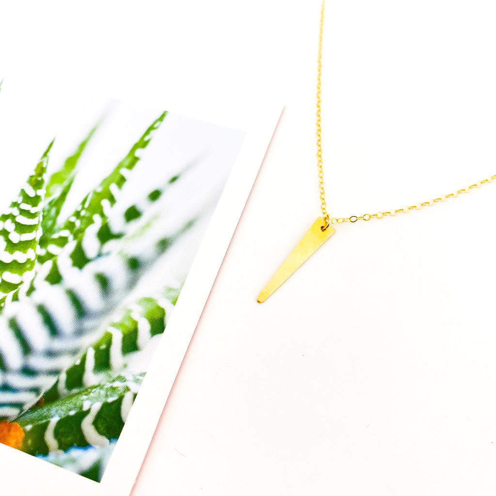 Petra Dagger Necklace | Gold - MTT Collective