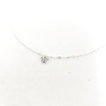 Quinn Mini Rhinestone Butterfly Necklace | Silver - MTT Collective