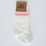 Kids' Randi Vintage Stripe Midi Socks - MTT Collective