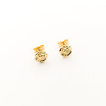 Rose Stud Earrings | Gold - MTT Collective