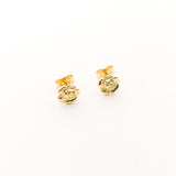 Rose Stud Earrings | Gold - MTT Collective
