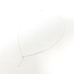 Rylee Hanging Column Bar Necklace | Silver - MTT Collective