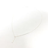 Rylee Hanging Column Bar Necklace | Silver - MTT Collective
