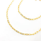 Sadie Oval Chain Jewelry Set | Gold - MTT Collective