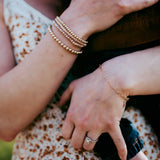 Sadie Oval Chain Jewelry Set | Gold - MTT Collective