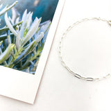 Sadie Oval Chain Jewelry Set | Silver - MTT Collective