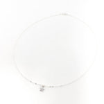 Skylar Mini Rhinestone Star Necklace | Silver - MTT Collective