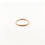 Smooth Stacker Ring | Rose Gold - MTT Collective