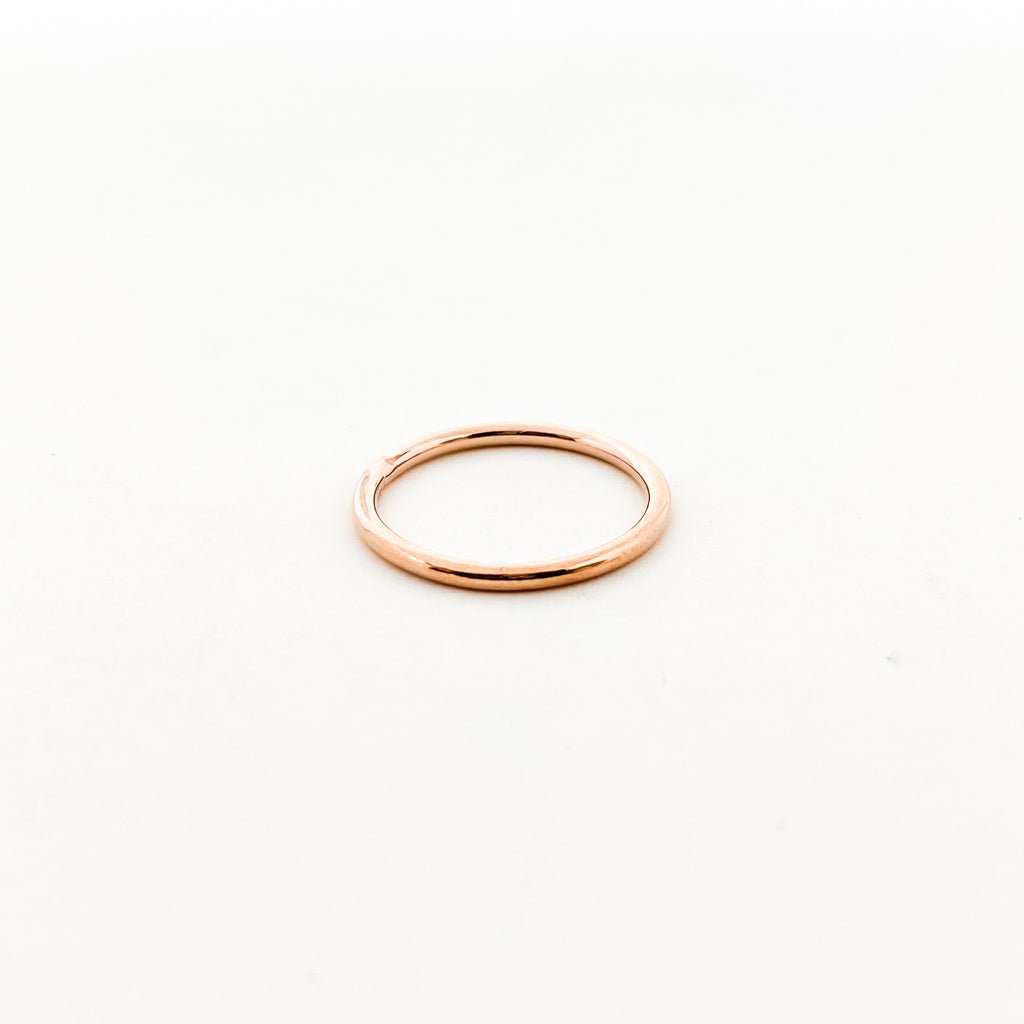 Smooth Stacker Ring | Rose Gold - MTT Collective