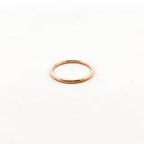 Smooth Stacker Ring | Rose Gold - MTT Collective