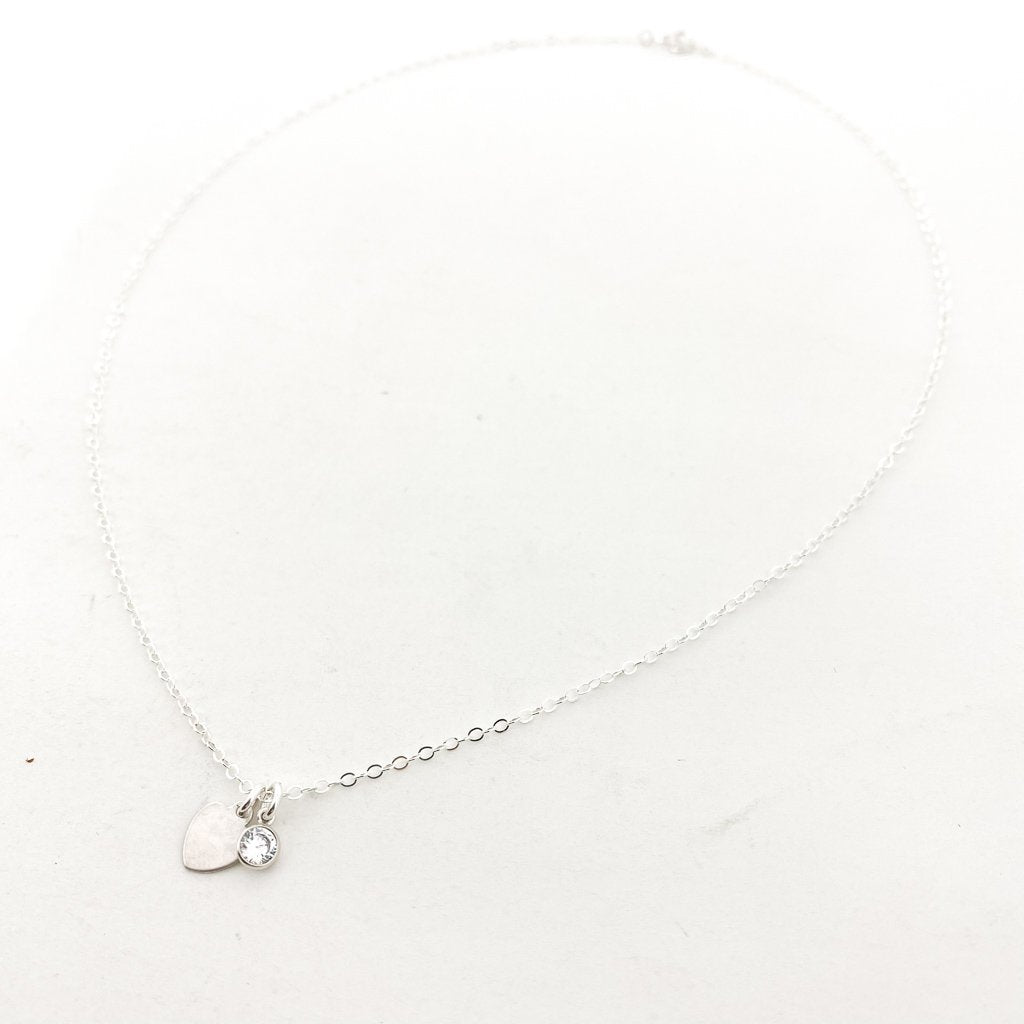 Sparkling Love Necklace Set | Silver - MTT Collective