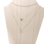 Sparkling Love Necklace Set | Silver - MTT Collective