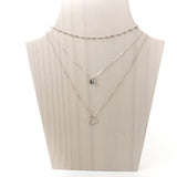 Sparkling Love Necklace Set | Silver - MTT Collective