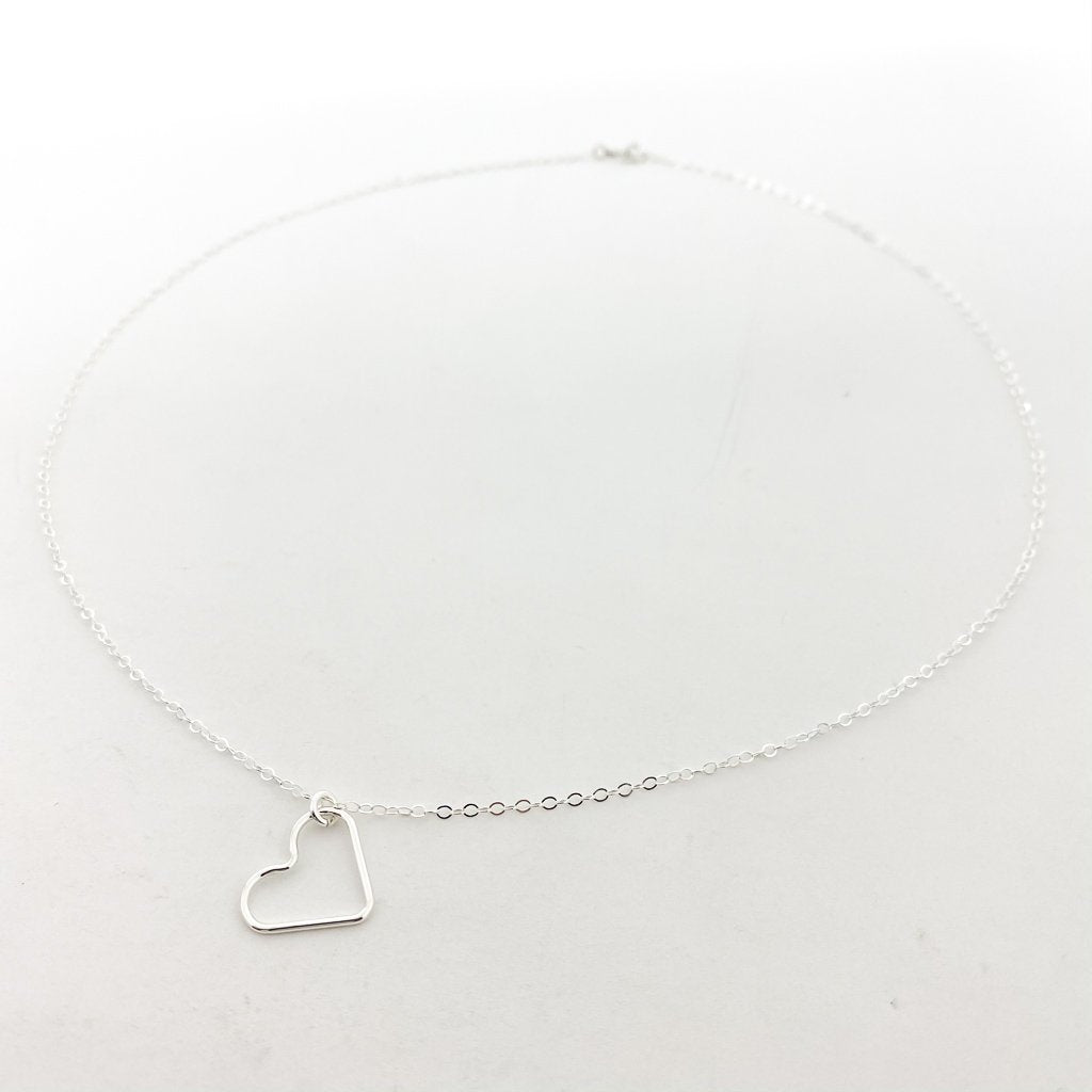 Sparkling Love Necklace Set | Silver - MTT Collective