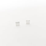 Square Stud Earrings | Silver - MTT Collective