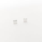 Square Stud Earrings | Silver - MTT Collective