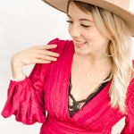 TEXTURED TRIANGLE NECKLACE SET | STERLING SILVER | SET OF 3 - MTT Collective