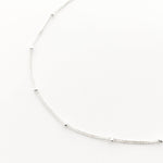 Textured Vermeil Charm Necklace Set | Silver - MTT Collective