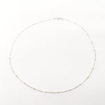 Textured Vermeil Charm Necklace Set | Silver - MTT Collective