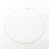 Textured Vermeil Charm Necklace Set | Silver - MTT Collective