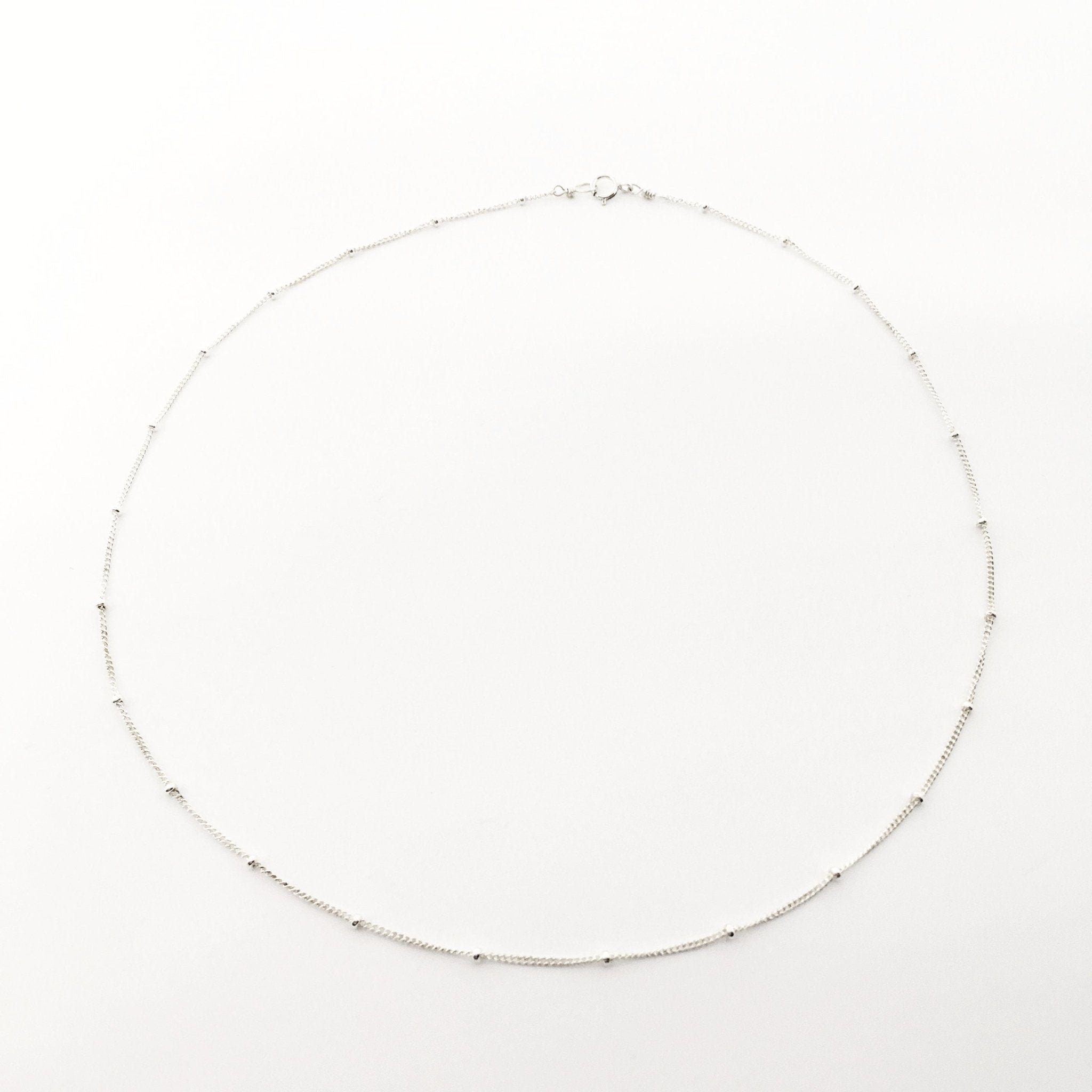 Textured Vermeil Charm Necklace Set | Silver - MTT Collective