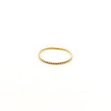 Twisted Braid Stacking Ring | Gold - MTT Collective
