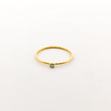 Twisted Cubic Zirconia Stacking Rings |Gold - MTT Collective