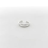 Two Wire Toe Ring | Silver - MTT Collective