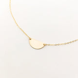 Vivian Semicircle Necklace Set | Gold - MTT Collective