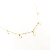 Willow Mini Disc Necklace - MTT Collective