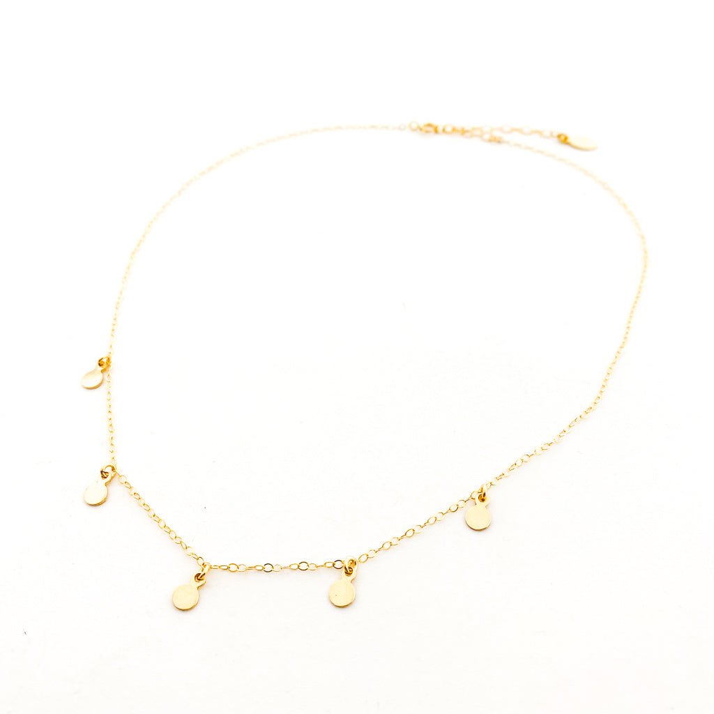 Willow Mini Disc Necklace - MTT Collective