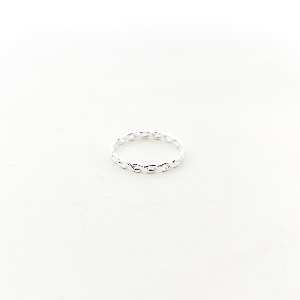 Woven Stacking Ring | Silver - MTT Collective