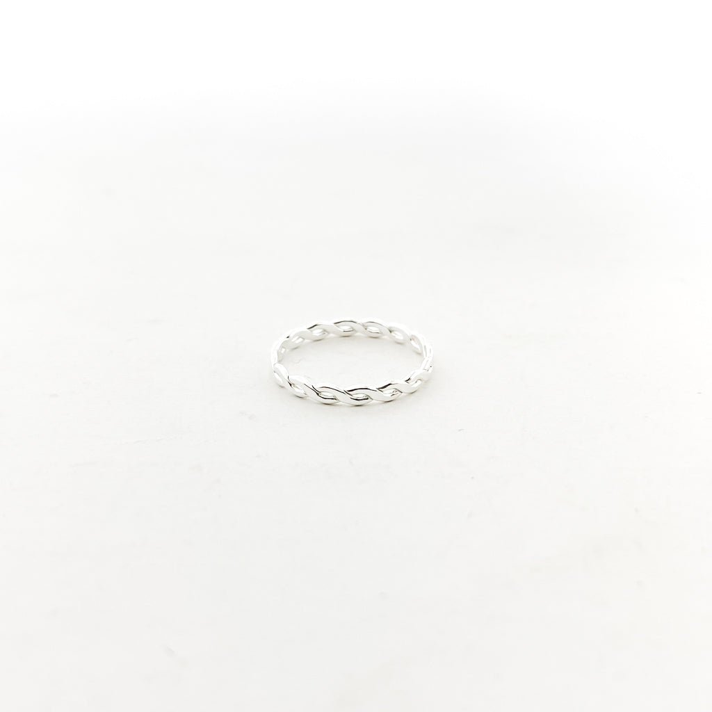 Woven Stacking Ring | Silver - MTT Collective